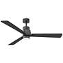 4_56" Hinkley Atticus Matte Black Finish 3-Blade LED Smart Ceiling Fan more views