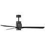 5_56" Hinkley Atticus Matte Black Finish 3-Blade LED Smart Ceiling Fan more views