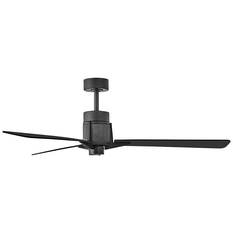 Image 6 56" Hinkley Atticus Matte Black Finish 3-Blade LED Smart Ceiling Fan more views