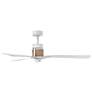 6_56" Hinkley Atticus Matte White Finish 3-Blade LED Smart Ceiling Fan more views