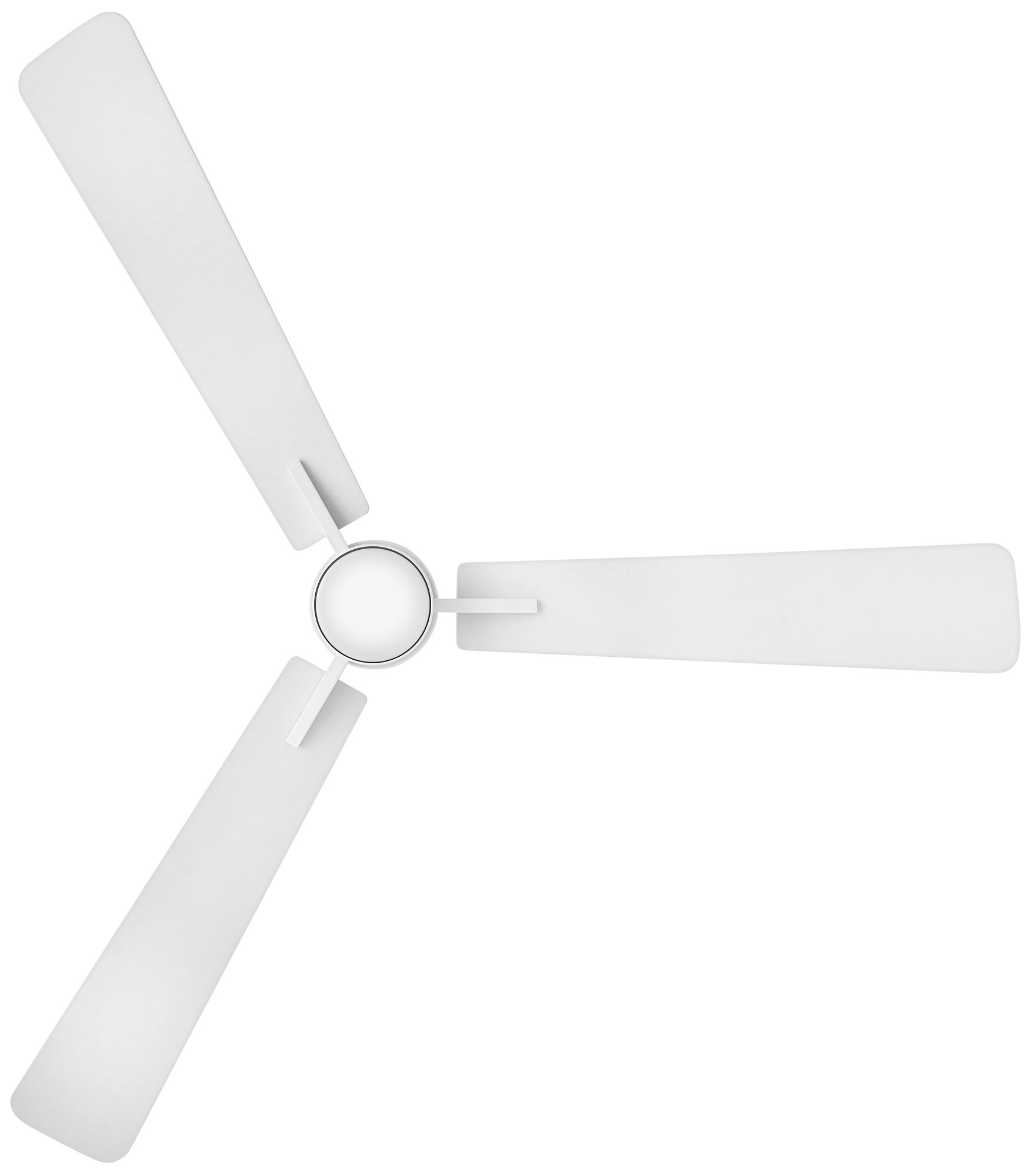56" Hinkley Atticus Matte White Finish 3-Blade LED Smart Ceiling Fan