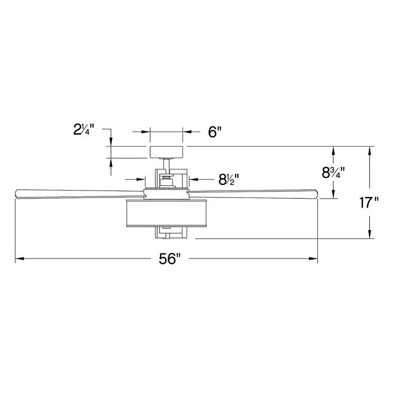 Image 7 56 inch Hinkley Hampton Matte Bronze LED Smart Ceiling Fan with Remote more views