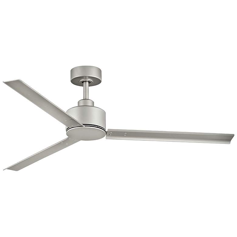 Image 2 56 inch Hinkley Indy Brushed Nickel Wet Rated Fan with Wall Control