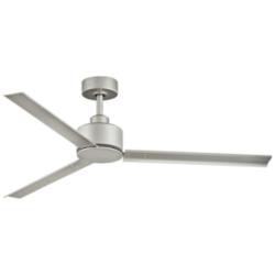 56&quot; Hinkley Indy Brushed Nickel Wet Rated Fan with Wall Control