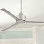 56" Hinkley Indy Brushed Nickel Wet Rated Fan with Wall Control