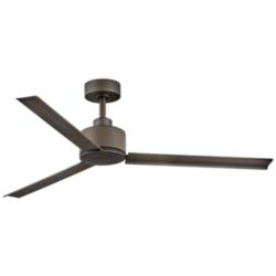 56&quot; Hinkley Indy Metallic Matte Bronze Wet Rated Fan with Wall Control