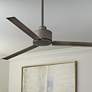 56" Hinkley Indy Metallic Matte Bronze Wet Rated Fan with Wall Control