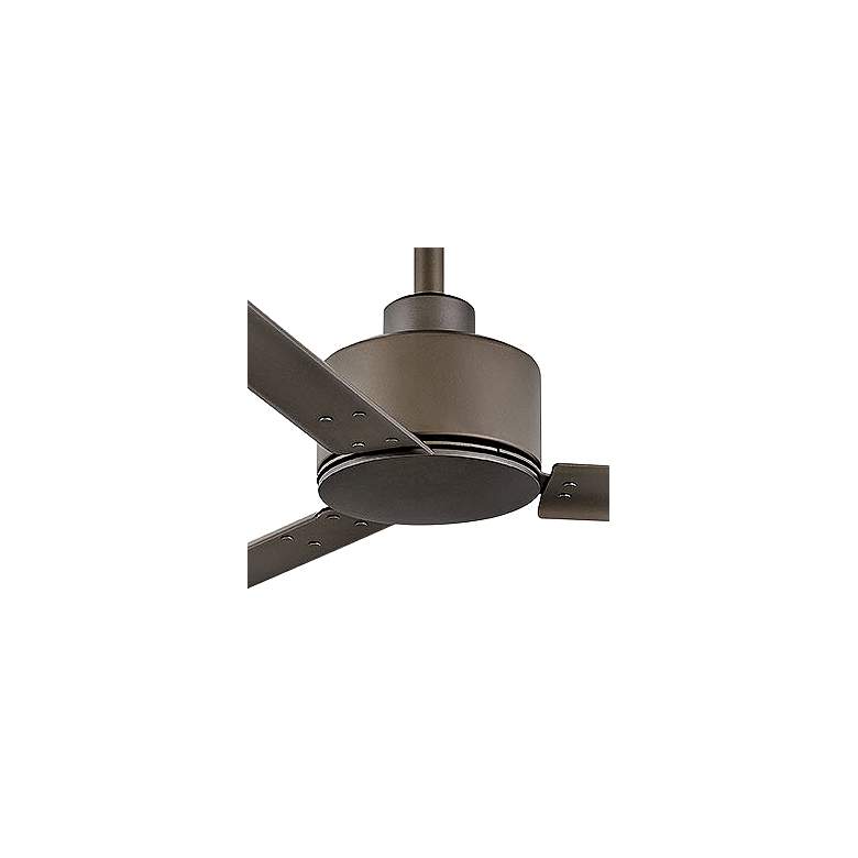 Image 3 56" Hinkley Indy Metallic Matte Bronze Wet Rated Fan with Wall Control more views