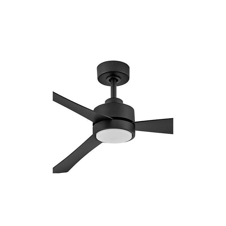 Image 2 56" Hinkley Iver Matte Black LED Smart Ceiling Fan more views