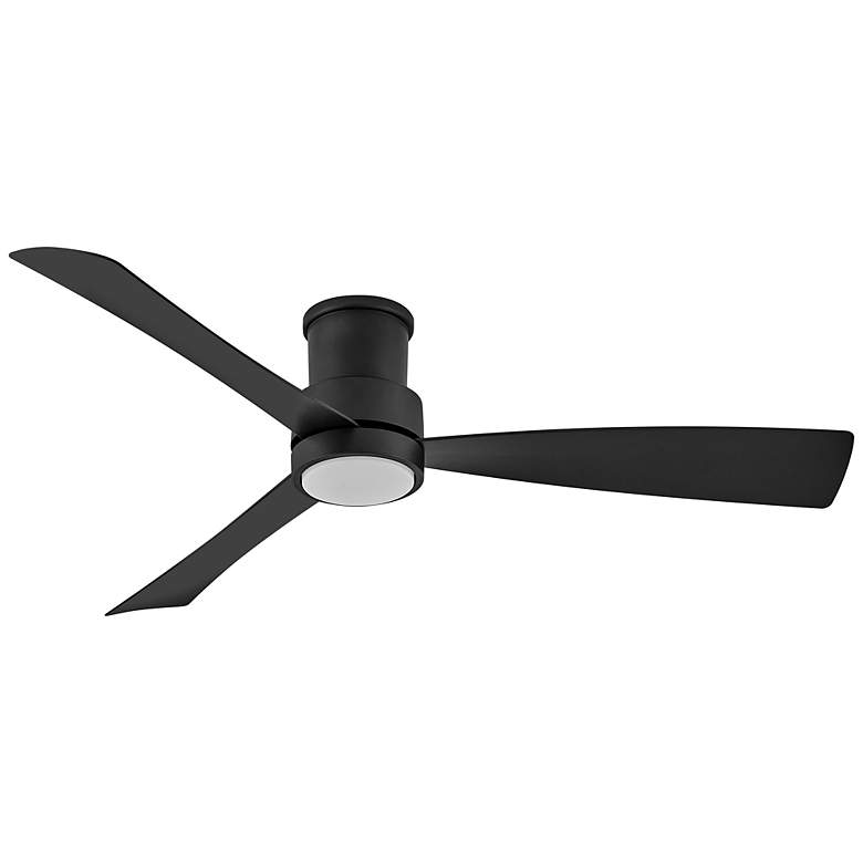 Image 4 56" Hinkley Iver Matte Black LED Smart Ceiling Fan more views