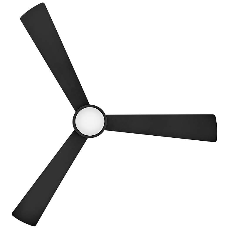 Image 6 56" Hinkley Iver Matte Black LED Smart Ceiling Fan more views