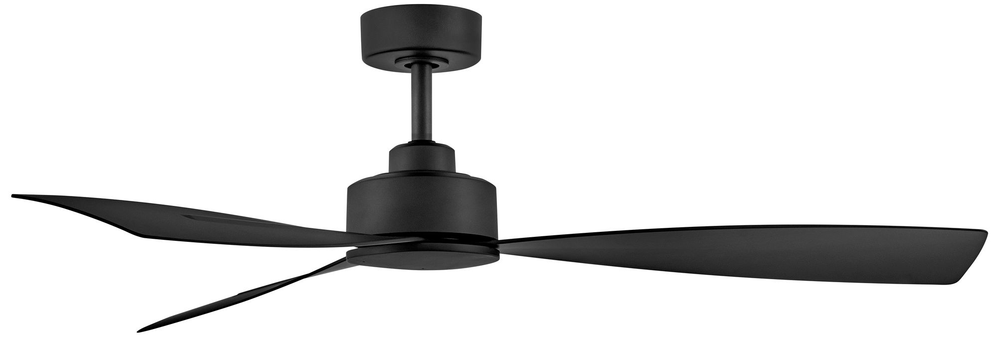 56" Hinkley Iver Matte Black LED Smart Ceiling Fan