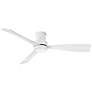 4_56" Hinkley Iver Matte White LED Smart Ceiling Fan more views