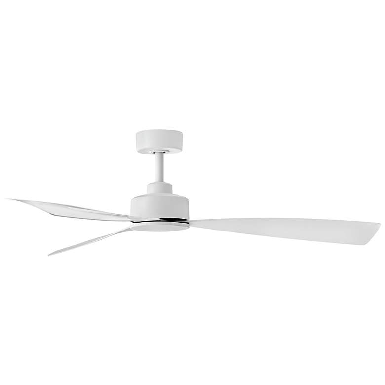 Image 7 56" Hinkley Iver Matte White LED Smart Ceiling Fan more views