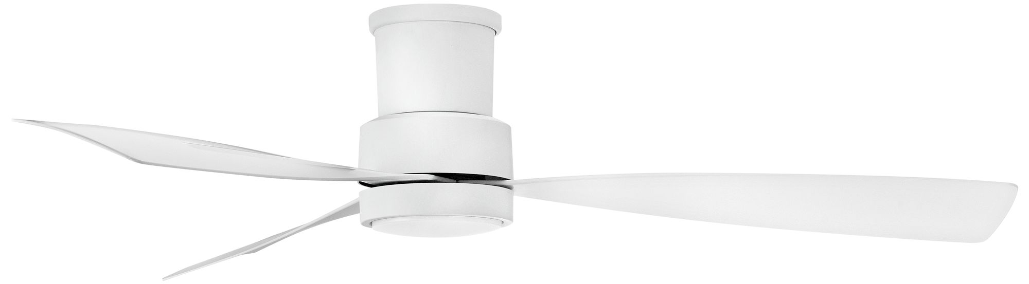 56" Hinkley Iver Matte White LED Smart Ceiling Fan