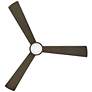 6_56" Hinkley Iver Metallic Matte Bronze 3-Blade LED Smart Ceiling Fan more views