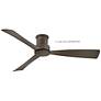 56" Hinkley Iver Metallic Matte Bronze 3-Blade LED Smart Ceiling Fan