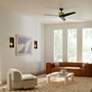 5_56" Kichler Almere Brushed Brass Ceiling Fan more views