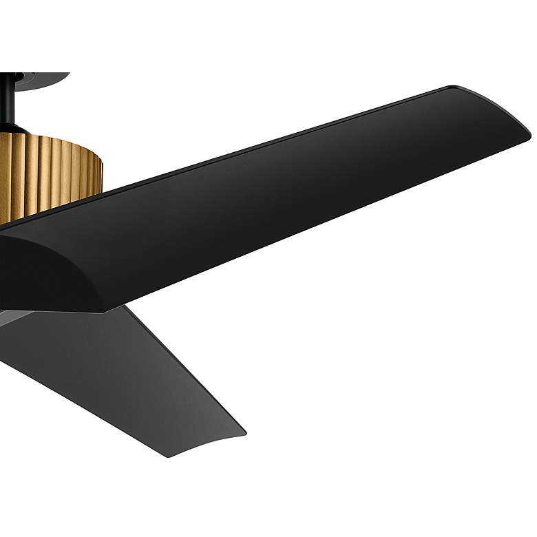 Image 5 56" Kichler Almere Brushed Brass Indoor Ceiling Fan with Wall Control more views