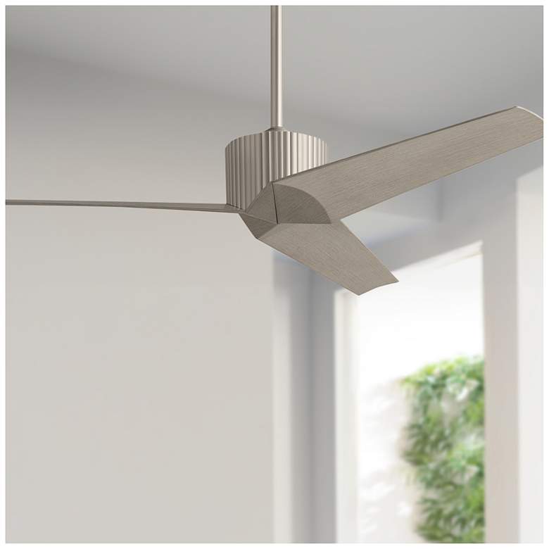 Image 1 56" Kichler Almere Brushed Nickel Indoor Ceiling Fan with Wall Control