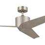 56" Kichler Almere Brushed Nickel Indoor Ceiling Fan with Wall Control