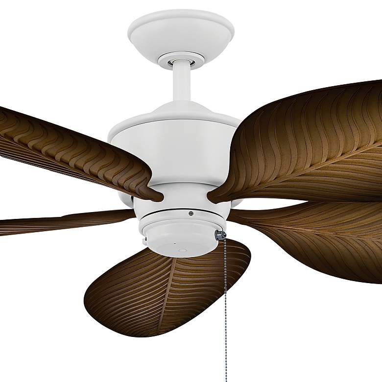 Image 4 56" Kichler Nani Matte White Ceiling Fan with Pull Chain more views