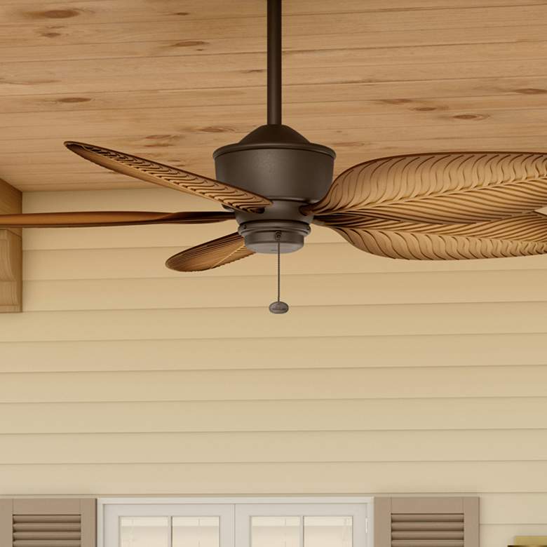 Image 2 56" Kichler Nani Satin Natural Bronze Ceiling Fan