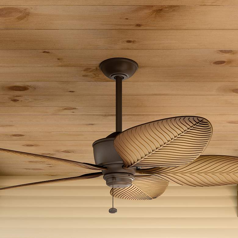 Image 5 56" Kichler Nani Satin Natural Bronze Ceiling Fan more views