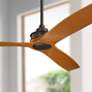 56" Kichler Ried Cherry Olde Bronze Damp Rated Fan with Wall Control