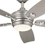 4_56" Kichler Tranquil Brushed Nickel LED Damp Ceiling Fan with Remote more views