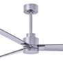 3_56" Matthews Alessandra 3-Blade Brushed Nickel Ceiling Fan with Remote more views