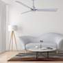5_56" Matthews Alessandra 3-Blade Brushed Nickel Ceiling Fan with Remote more views