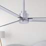 6_56" Matthews Alessandra 3-Blade Brushed Nickel Ceiling Fan with Remote more views