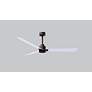 6_56" Matthews Alessandra Wet Rated Bronze White Ceiling Fan with Remote more views