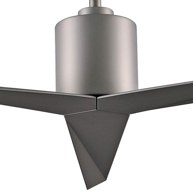 Image 3 56 inch Matthews Eliza Brushed Nickel Modern Ceiling Fan with Remote more views