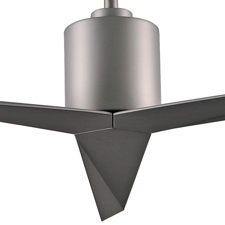 Image 3 56" Matthews Eliza Brushed Nickel Modern Ceiling Fan with Remote more views
