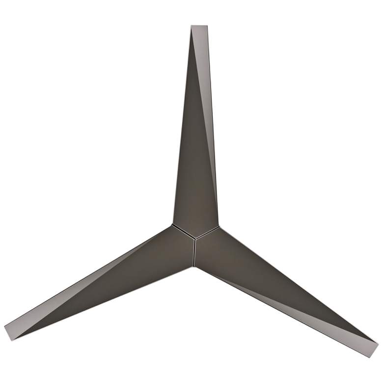 Image 6 56" Matthews Eliza-H Brushed Nickel Damp Rated Hugger Fan with Remote more views