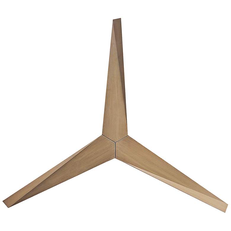Image 7 56" Matthews Eliza-H Brushed Nickel Gray Ash Ceiling Fan more views
