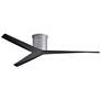 1_56" Matthews Eliza-H Brushed Nickel Matte Black Ceiling Fan