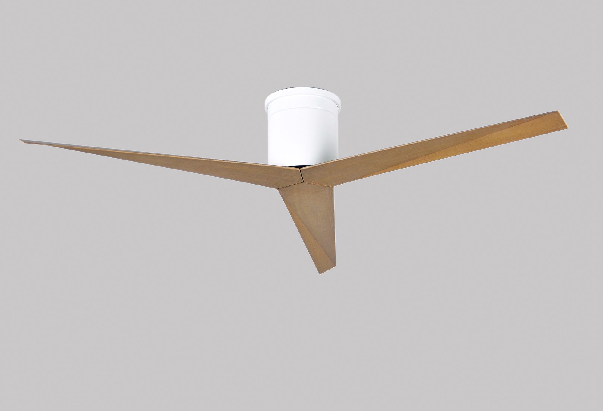 Image 3 56" Matthews Eliza-H Hugger 3-Blade Gloss White Ceiling Fan more views