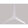 5_56" Matthews Eliza White Modern Damp Rated Ceiling Fan with Remote more views