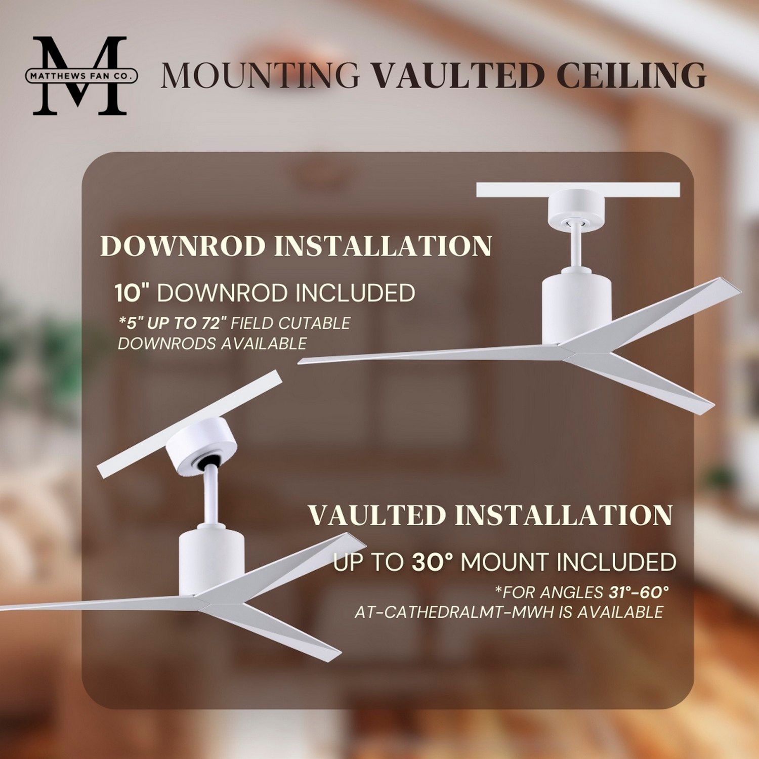 56" Matthews Eliza White Modern Damp Rated Ceiling Fan with Remote