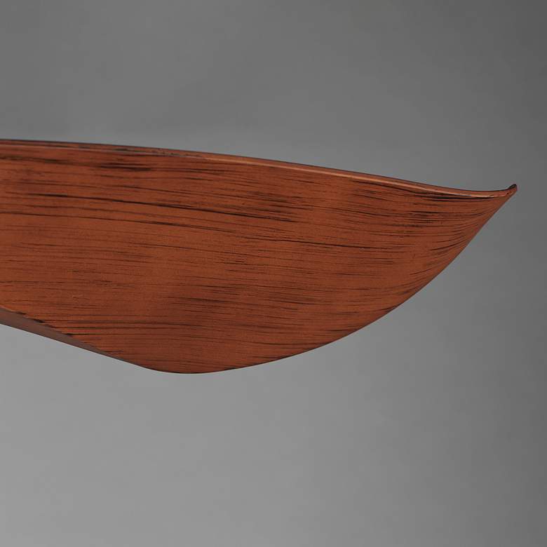 Image 4 56" Maxim Keanu Black/Walnut Indoor/Outdoor Fan w LED Light Kit more views