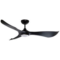 56" Maxim Keanu White/Black Indoor/Outdoor Fan w LED Light Kit