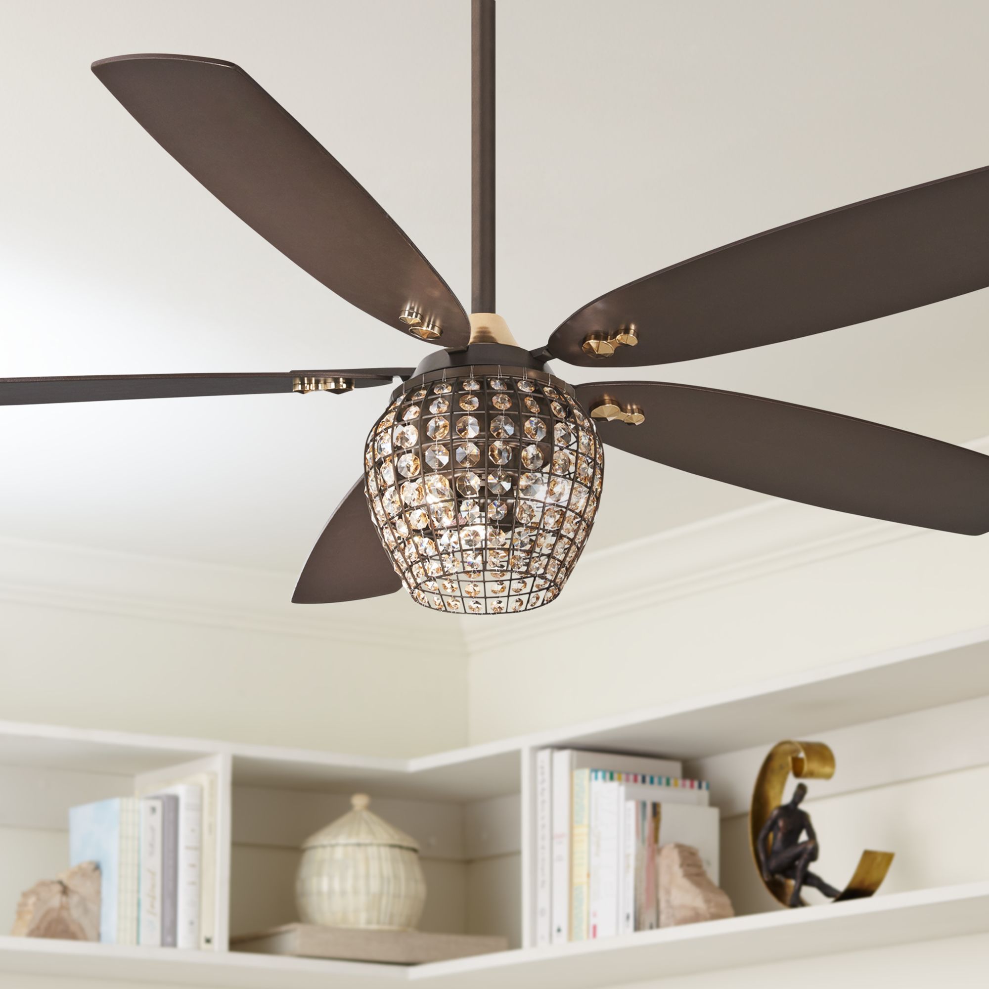 ceiling fan with bling lights