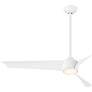 3_56" Minka Aire Bridge Flat White LED Smart Ceiling Fan more views