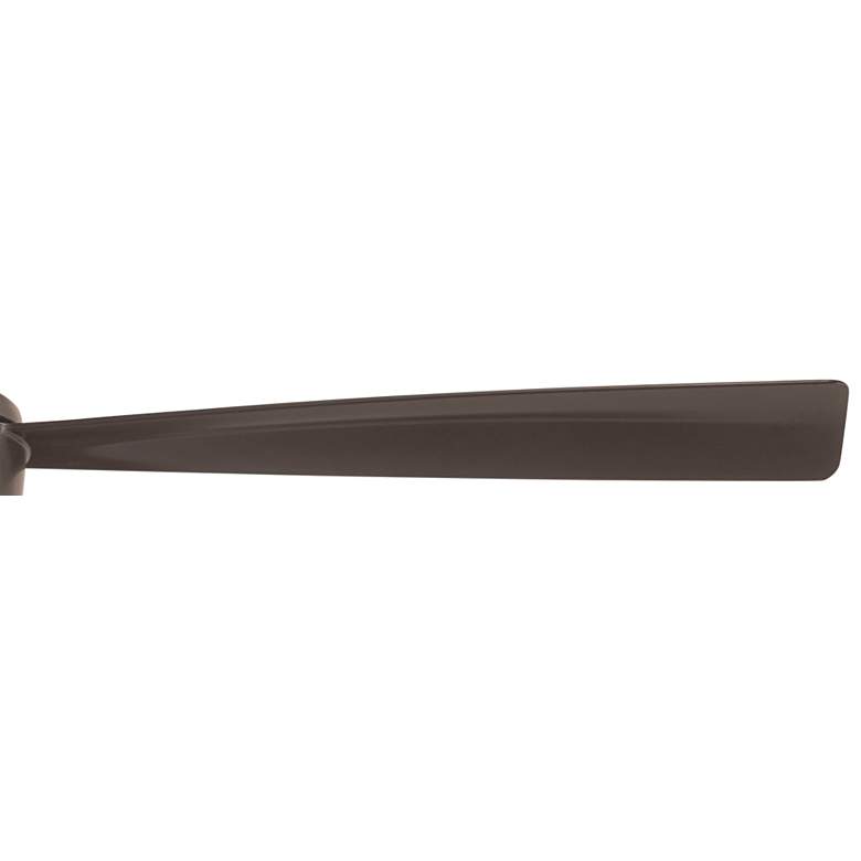 Image 4 56" Minka Aire Skinnie Bronze LED Modern Wet Rated Fan with Remote more views
