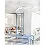6_56" Minka Aire Skinnie Flat White LED Ceiling Fan with Remote Control more views