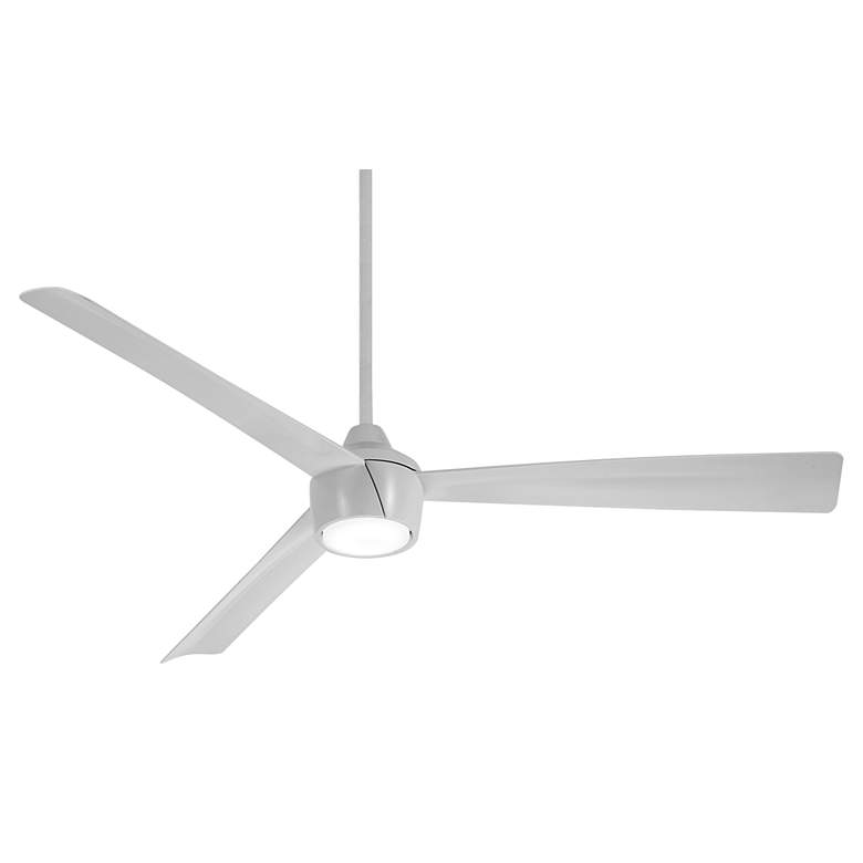 Image 2 56" Minka Aire Skinnie Grey LED Ceiling Fan with Remote