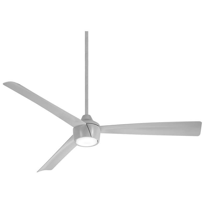 Image 2 56" Minka Aire Skinnie Grey LED Ceiling Fan with Remote